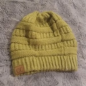 Olive Green CC Beanie